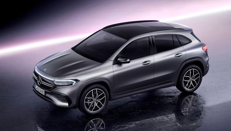 記事タイトルの表紙画像: New electric crossover Mercedes EQA 250 – surprising range, poor acceleration