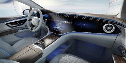 Mercedes-Benz EQS - interior dashboard