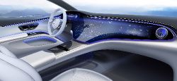 Mercedes-Benz EQS - interior dashboard