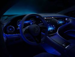 Mercedes-Benz EQS - interior dashboard