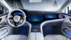 Mercedes-Benz EQS - interior dashboard