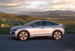 Audi Q4 e-tron - side view