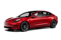 Tesla Model 3 - Red Multi-Coat