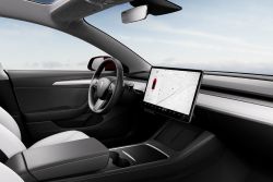 Tesla Model 3 - Black and White Interior