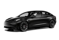 Tesla Model 3 - Solid Black