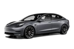 Tesla Model 3 - Midnight Silver Metallic