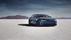 Lucid Air - Sapphire Salt Flats