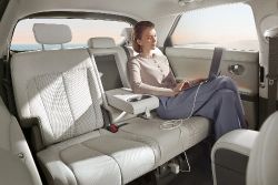 Hyundai Ioniq 5 - interior rear seats