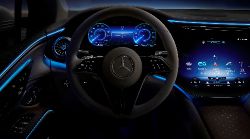 Mercedes-Benz EQS SUV - Interior Hyperscreen