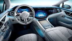 Mercedes-Benz EQE - Interior Hyperscreen