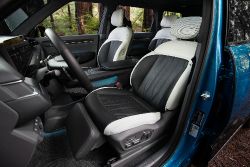 Kia EV9 - GT Line interior front seats