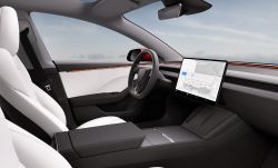 Tesla Model 3 - Interior white