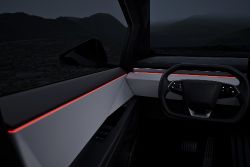 Tesla Cybertruck - interior