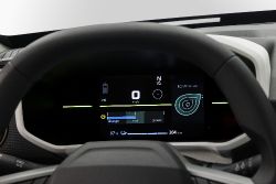 Dacia Spring - interior display