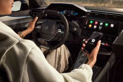 Peugeot E-408 - interior dashboard
